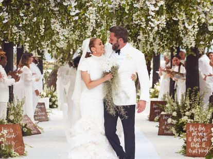 Boda Jennifer López y Ben Affleck