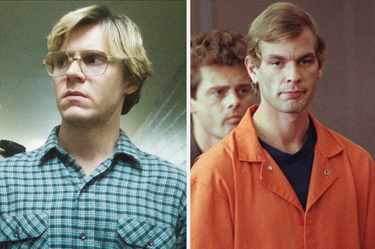 Evan Peters y Jeffrey Dahmer