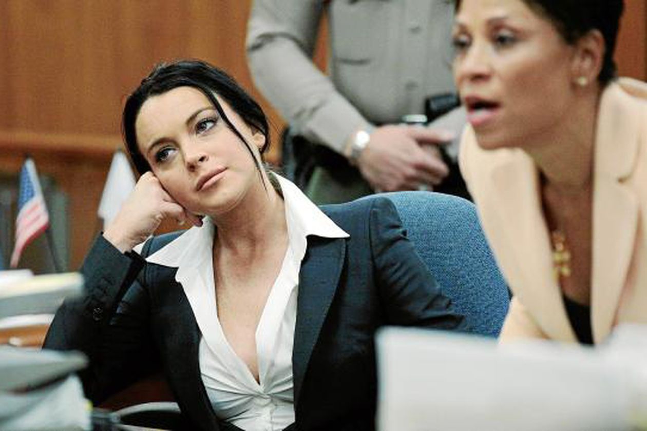 Lindsay Lohan en los tribunales