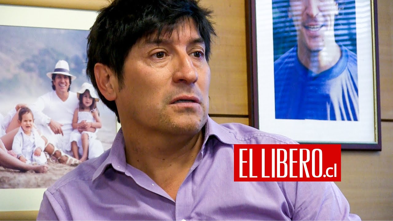 Iván Zamorano en la entrevista en El Líbero