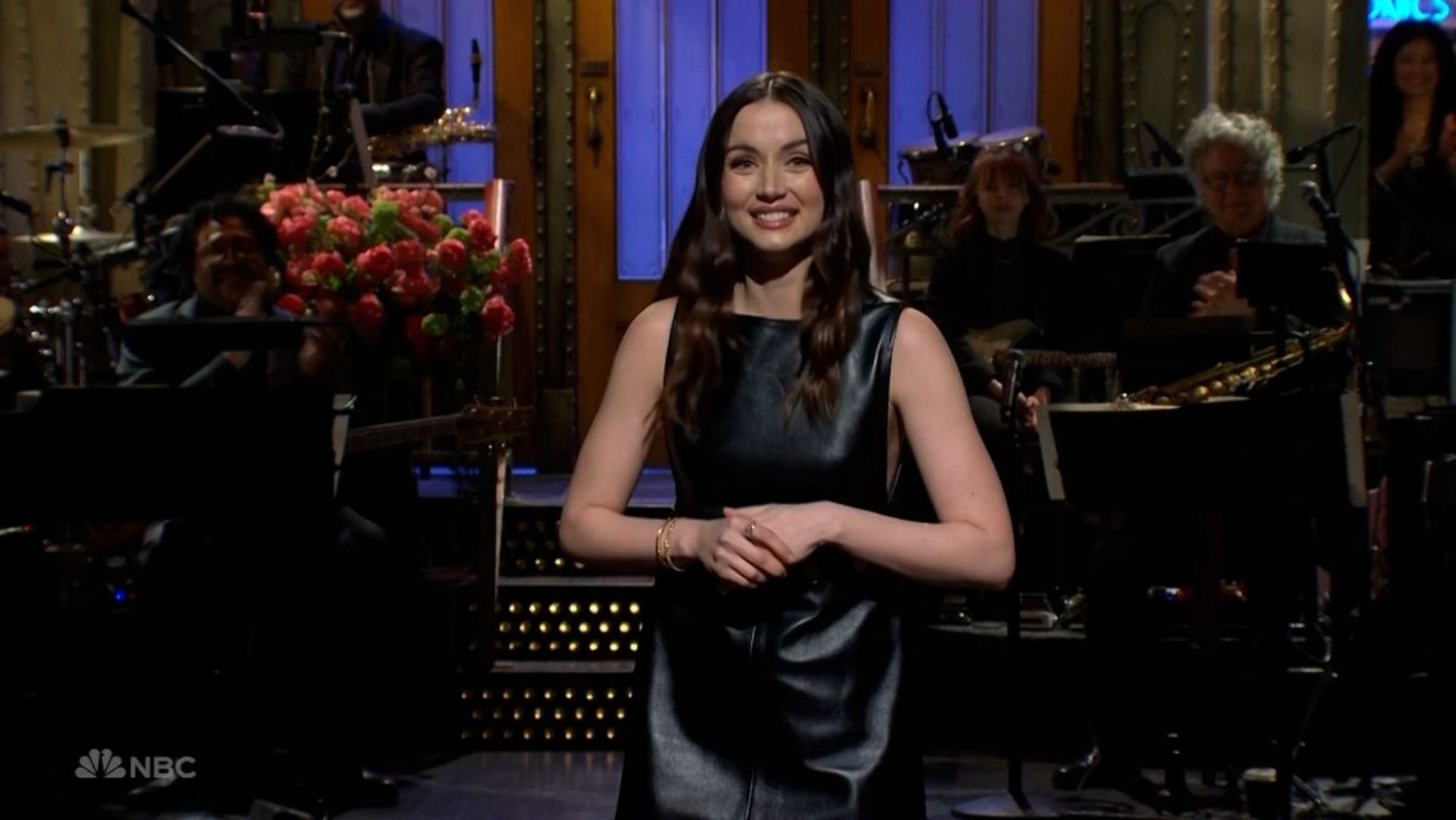 Ana de Armas en Saturday Night Live