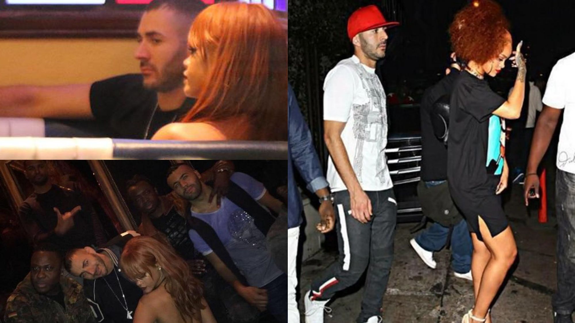 Karim Benzema y Rihanna