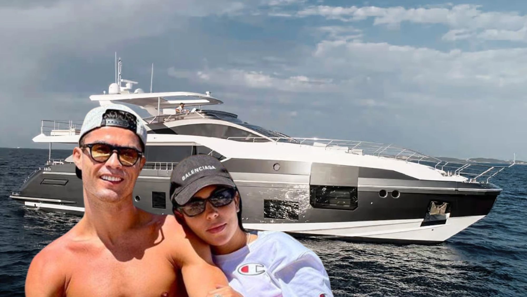 El yate de Cristiano y Georgina