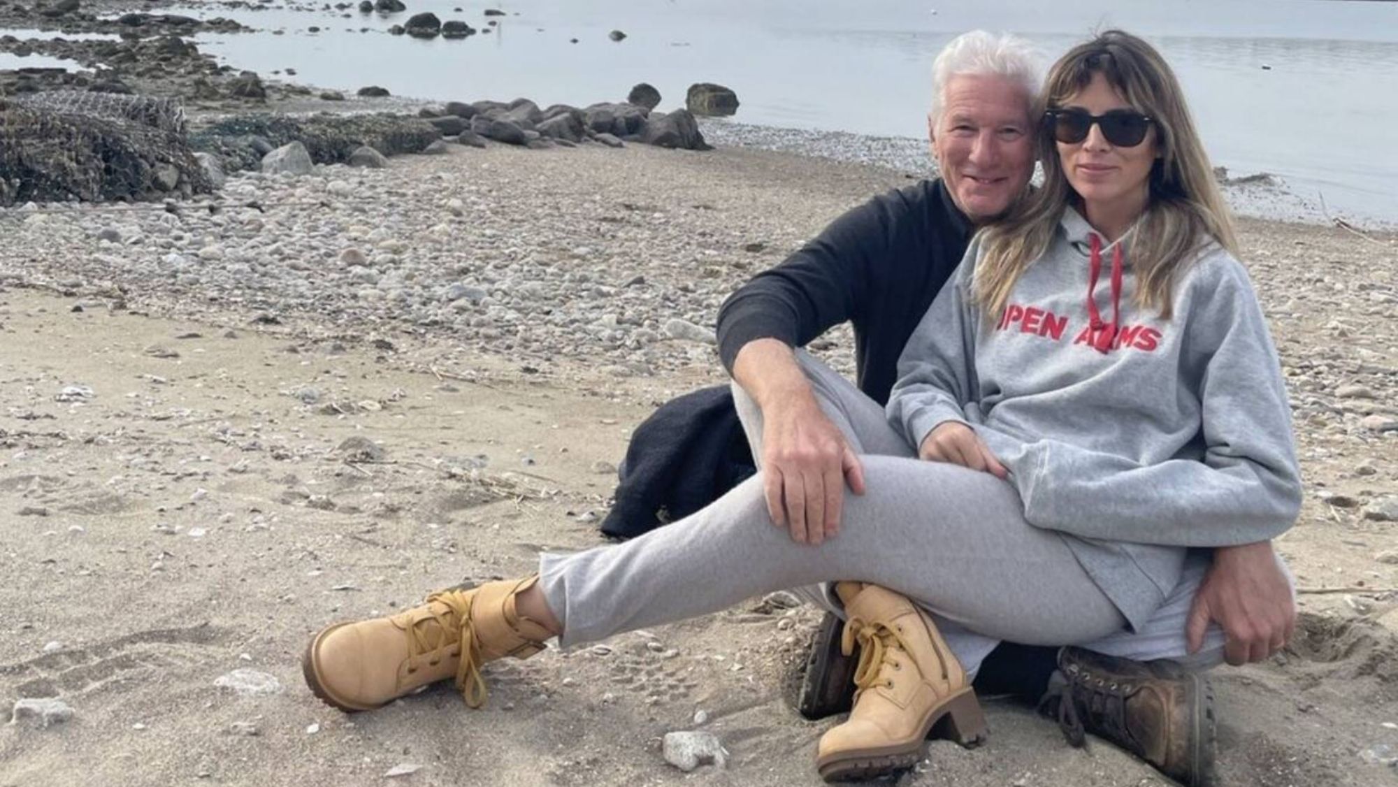 Richard Gere y Alejandra Silva en Galicia