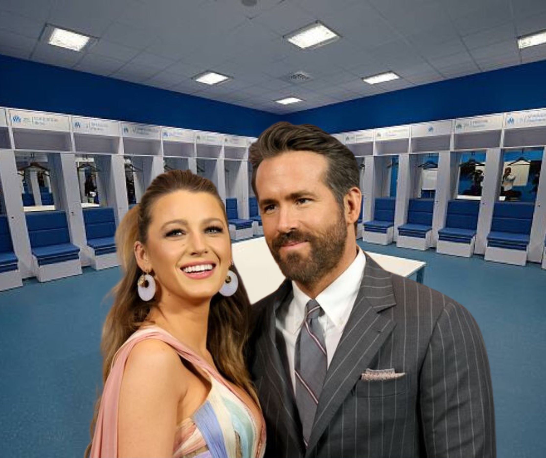 Ryan Reynolds tuvo problemas en el vestuario de su propio equipo por su mujer