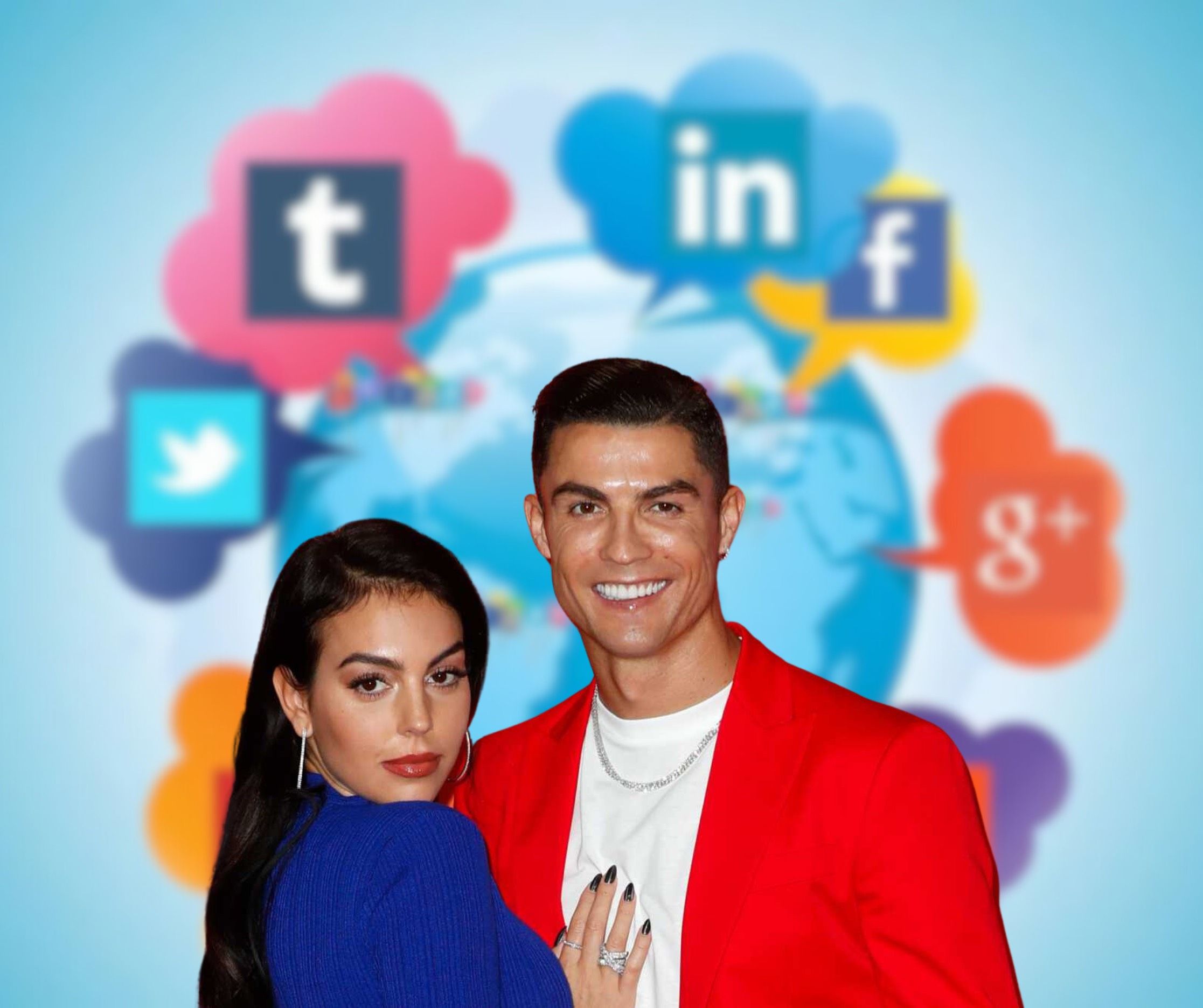 Georgina y Cristiano inician una ‘pelea’ en las redes han querido presumir