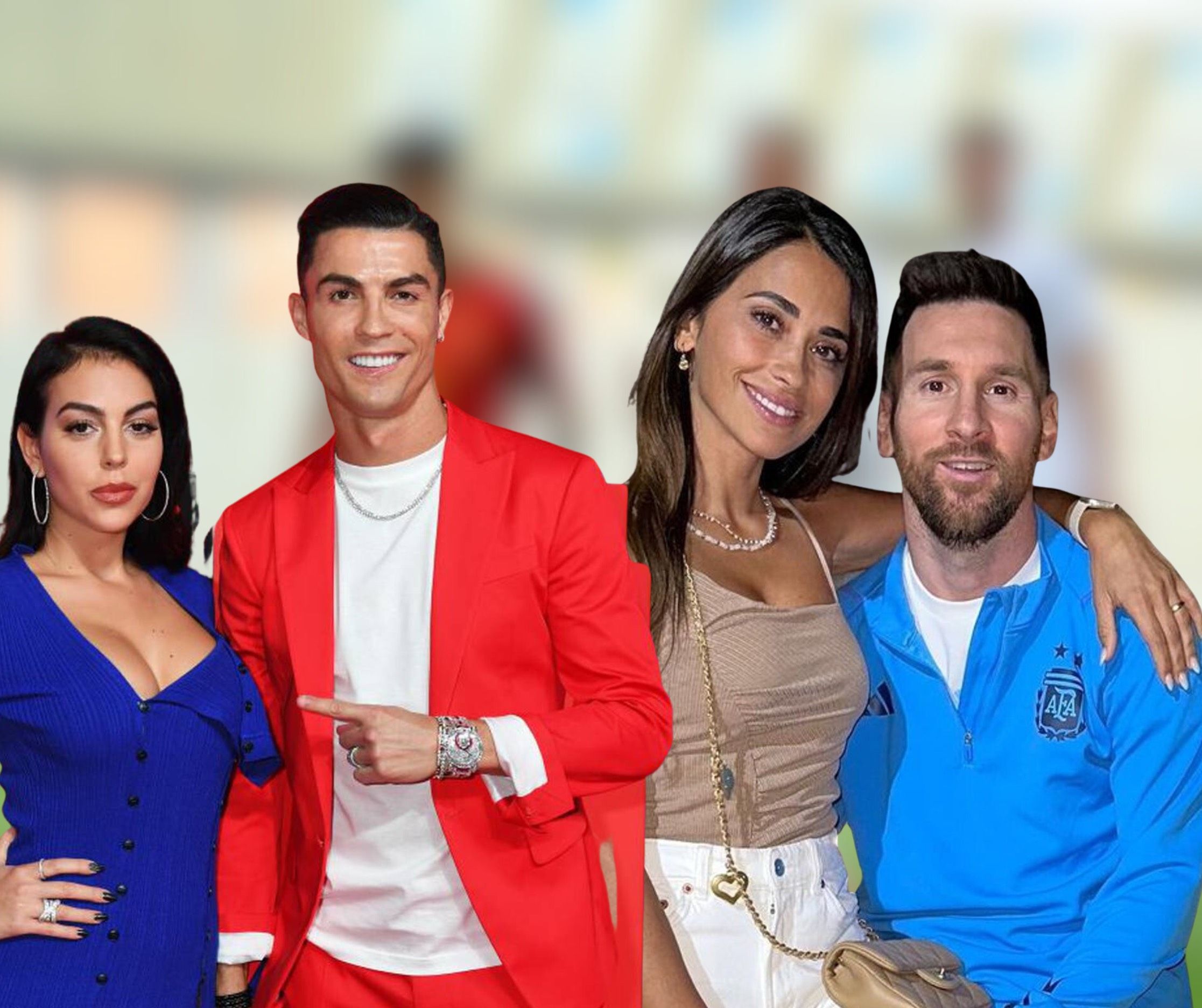 Messi y Cristiano están más unidos de lo que parece esta vez han sido sus mujeres