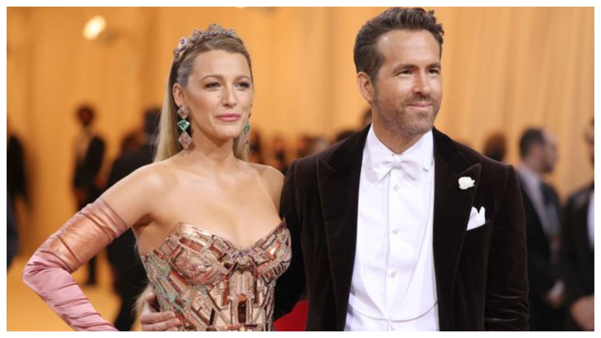 Blake Lively y Ryan Reynold / John Shearer / Getty Images