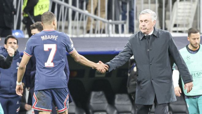 Mbappé y Ancelotti podrían encontrarse de nuevo