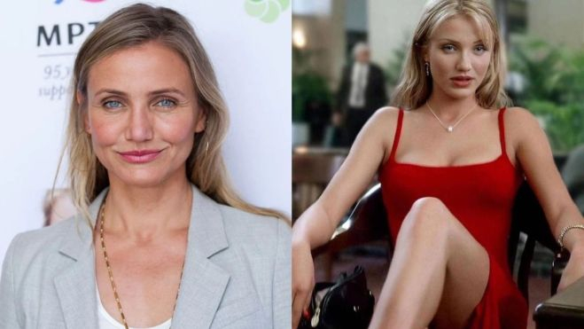 El antes y después de Cameron Diaz