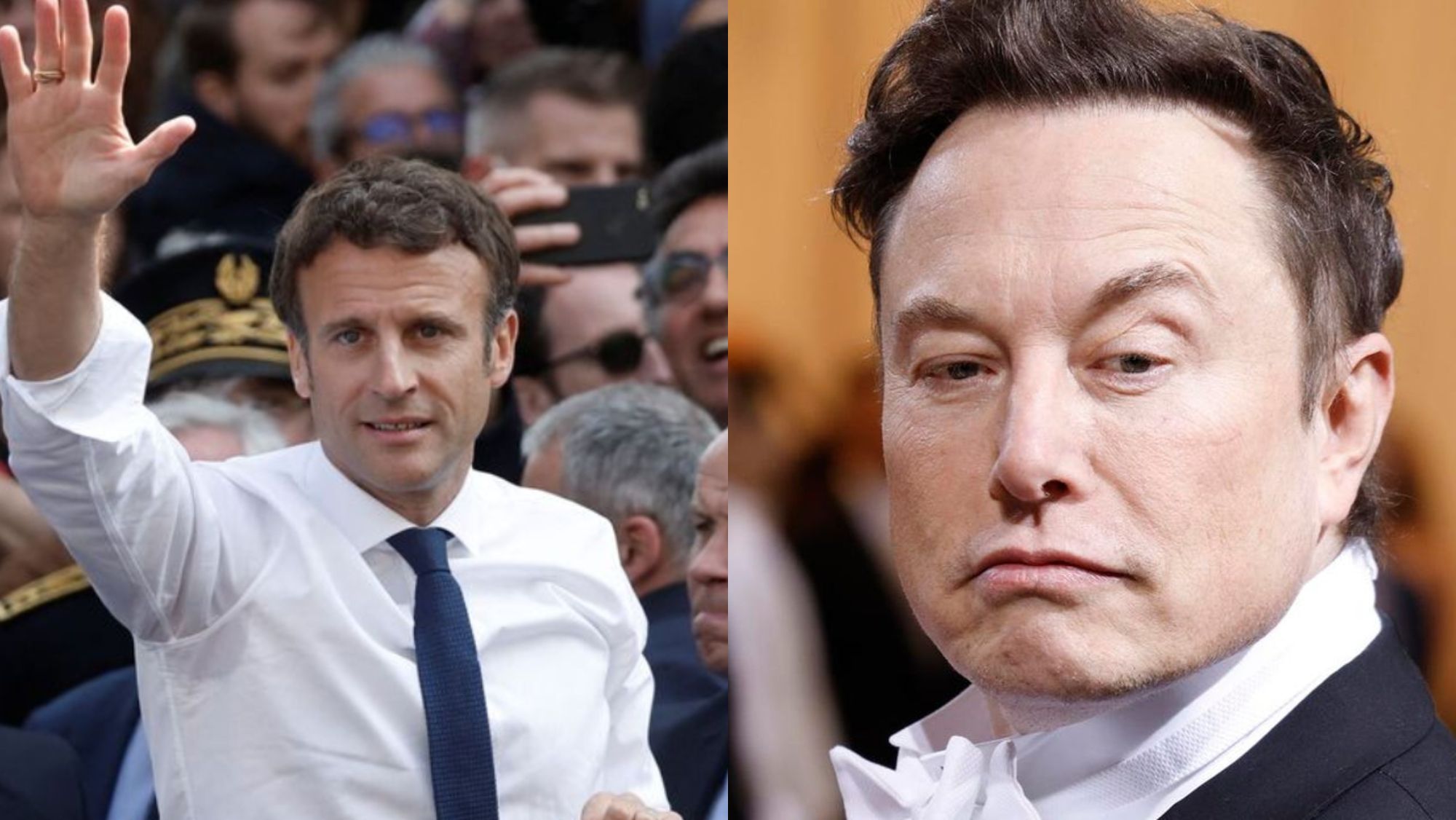 Macron le lanzó un dardo a Elon Musk: ¿Qué le dijo?