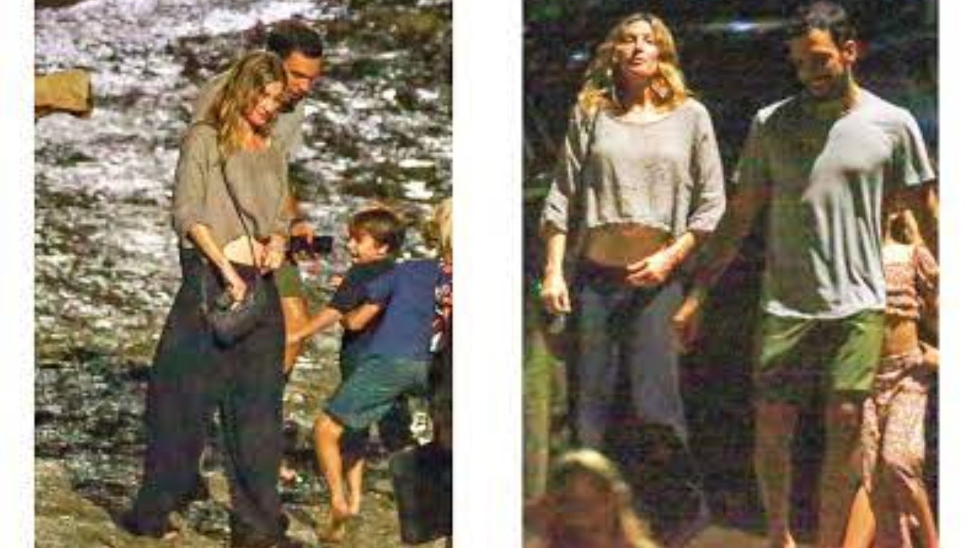 Gisele Bündchen y Joaquim Valente en Costa Rica