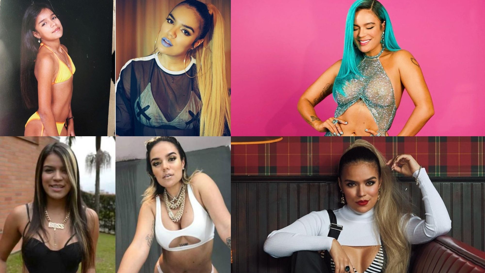 Antes y ahora de Karol G