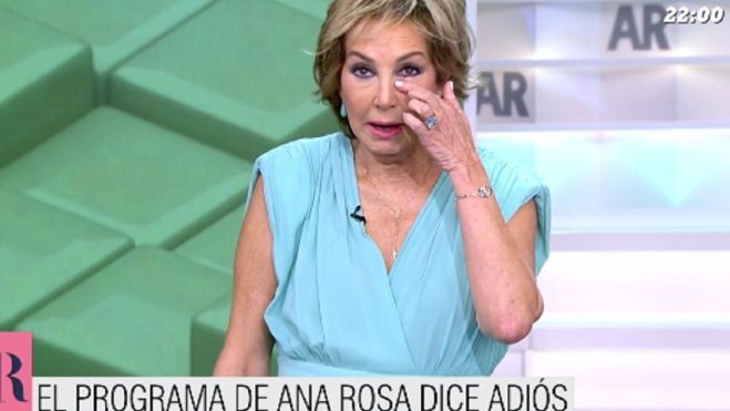 Ana Rosa se despidió de las mañanas