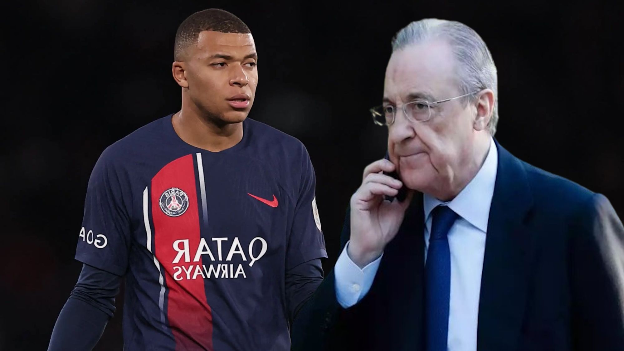 Llamada de Florentino la foto de Mbappé que corre como la pólvora en redes