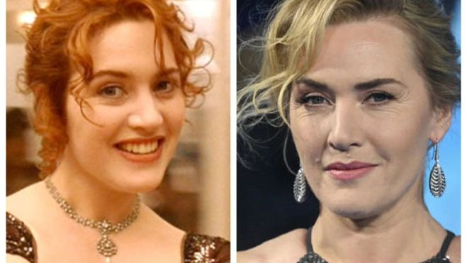 El antes y después de Kate Winslet (1)