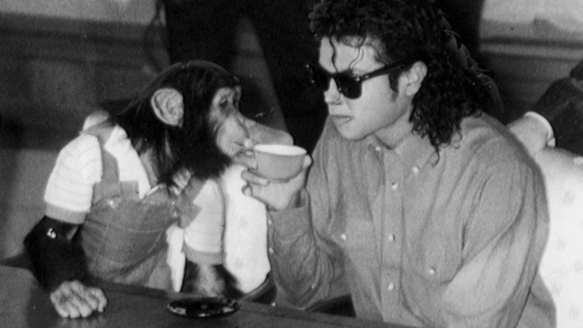 Michael Jackson y Bubbles