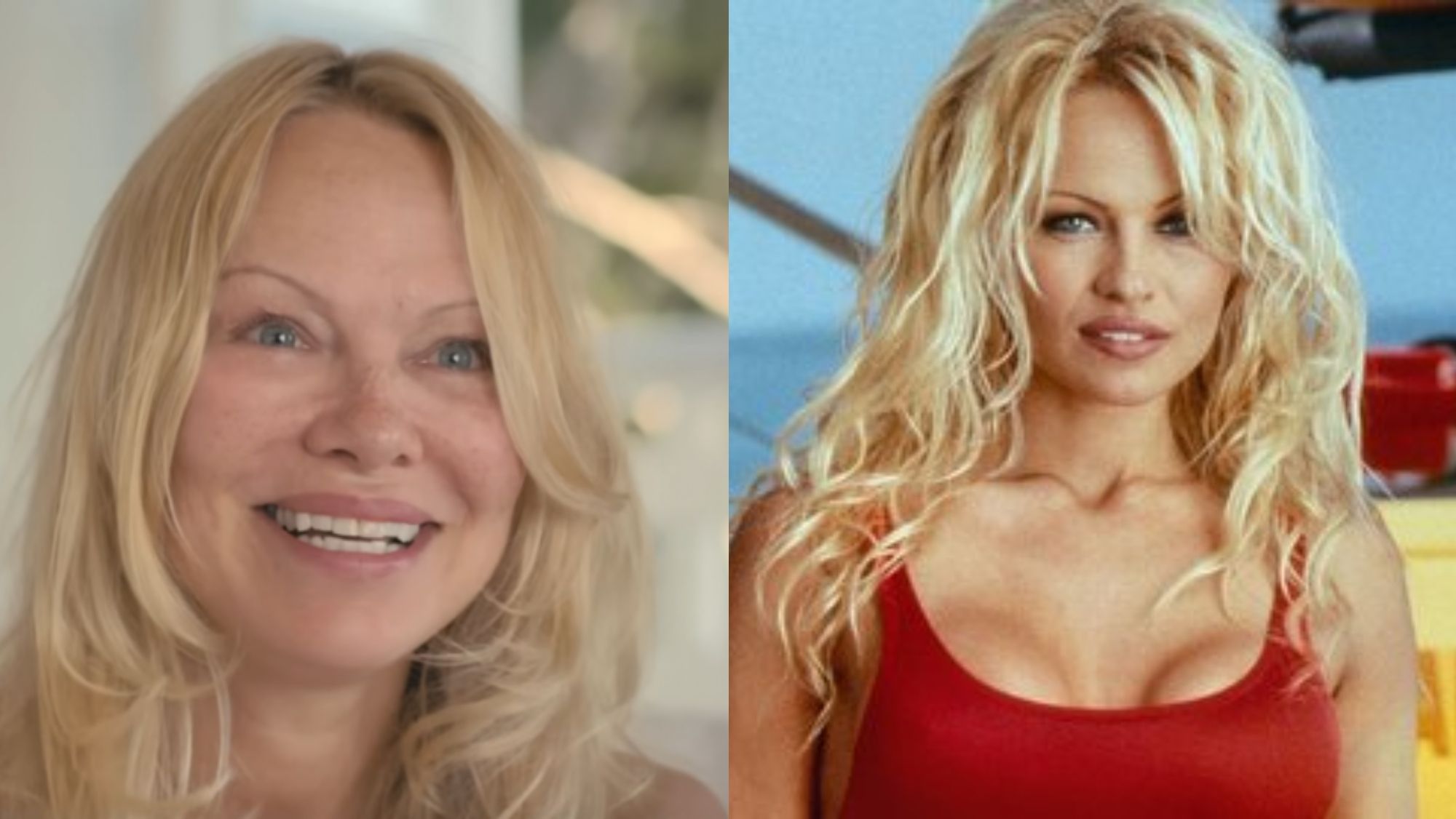 Pamela Anderson antes y ahora