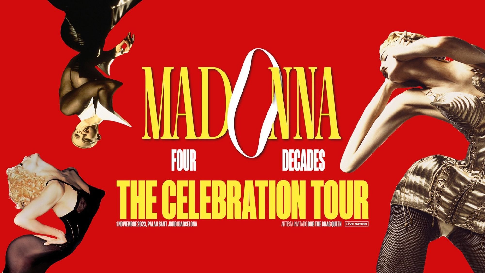 Cartel nueva gira de Madonna