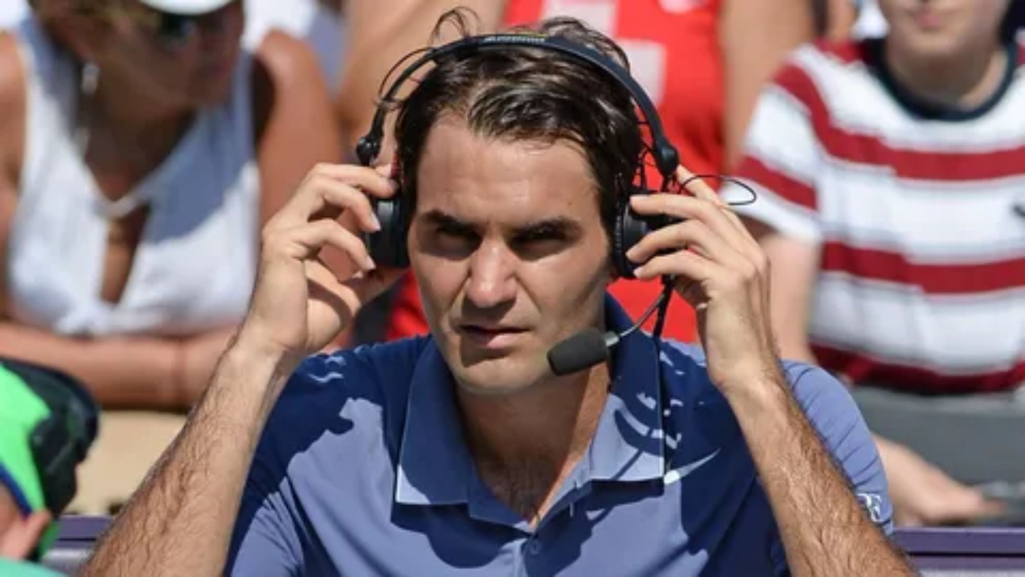 Roger Federer como comentarista