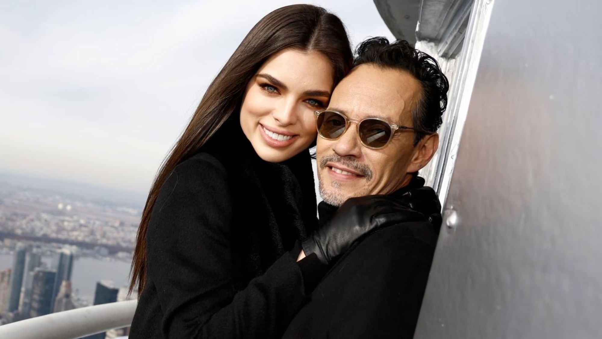 Marc Anthony y Nadia Ferreira