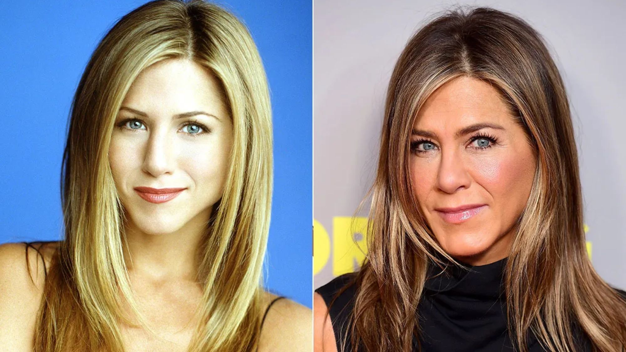 Jennifer Aniston antes y ahora