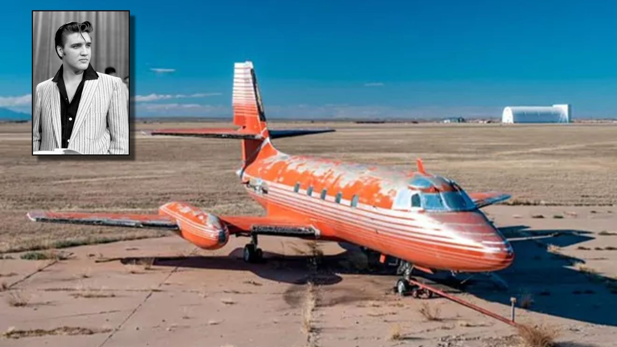 El jet privado de Elvis Presley