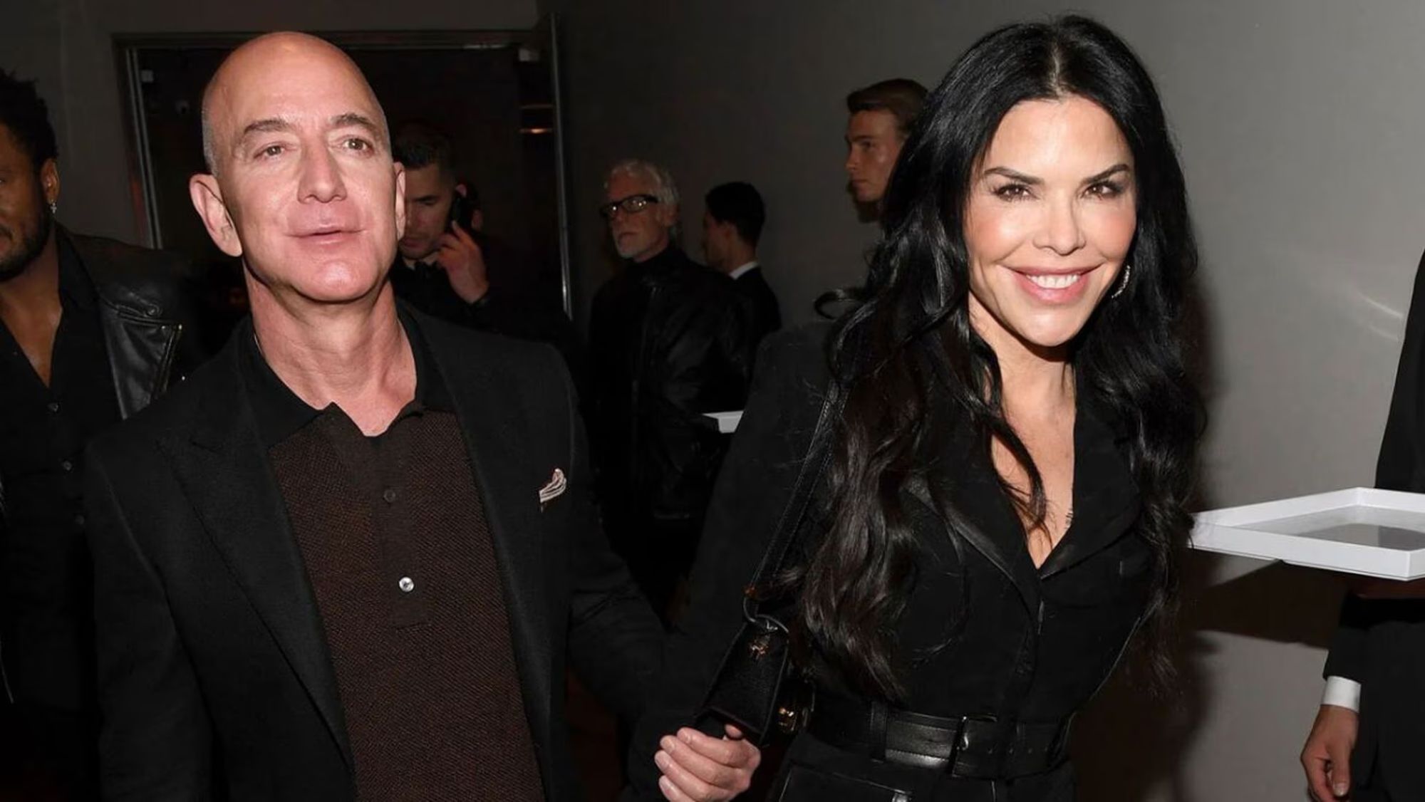 Jeff Bezos y Lauren Sanchez